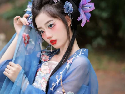 北京汉服|原图直出的花神女