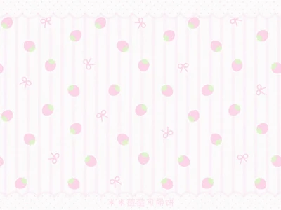 平板草莓波点壁纸分享₊⁺♡₊⁺