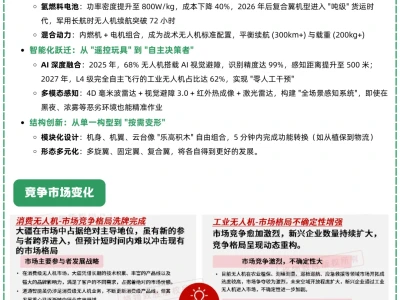 一天吃透一条产业链：NO.27 无人机