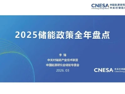 【研报-5125】2025储能政策全年盘点