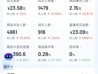 国庆七天两个账号的数据对比