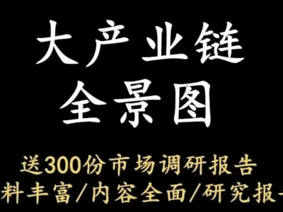 挖到宝！产业链全景图+300份研报直接封神