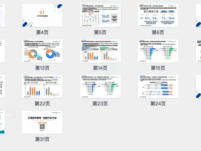 研报｜二手车市场洞察报告-31P
