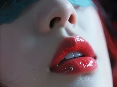 她的美，超出了想象~🖤🖤