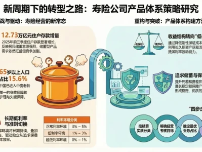 深度研报 | 穿越低利率周期:新环境下寿险公司产品体系策略全解析(附完整报告)
