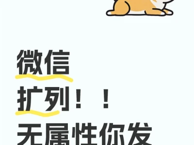 微信扩列女宝进！