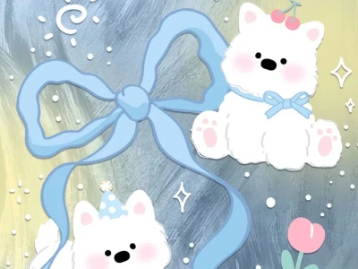 💫治愈系壁纸|可爱小狗、