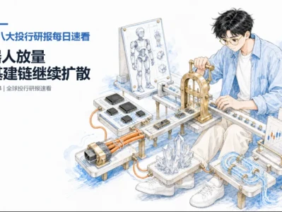 0624八大投行研报每日速看:机器人放量,AI基建链继续扩散