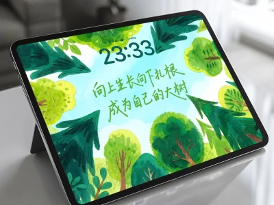084 |向上的生命力·治愈系正念平板壁纸
