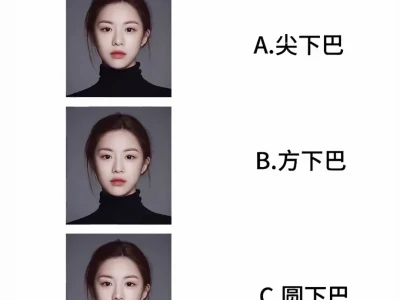 教你如何自测脸型➕零整徒手捏脸提五官底子