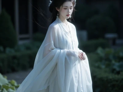 🌸白衣素影,古韵逸风入画来🌸