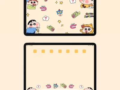 Ipad壁纸/小新的时间很简单/290/平板壁纸