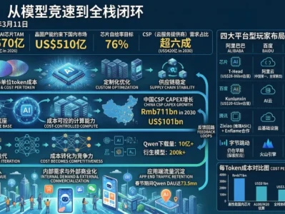 华尔街研报解读 | 摩根士丹利:中国AI发展路径,通过自研芯片构建完整AI产业链,阿里 VS 百度 VS 腾讯 VS 字节
