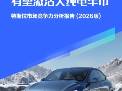 【研报361】2026特斯拉市场竞争力分析报告(PDF文末附下载)