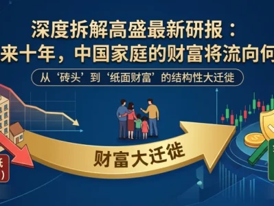 深度拆解高盛最新研报:未来十年,中国家庭的财富将流向何方