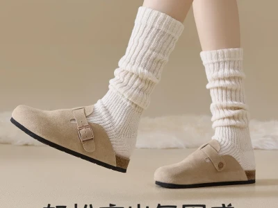🌊🌊春日穿搭小心机:堆堆袜