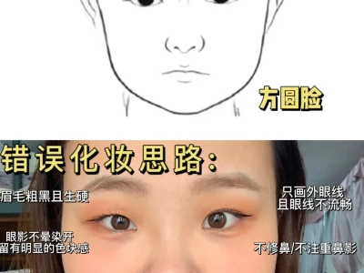 谁懂啊…当方圆脸学会化妆以后…