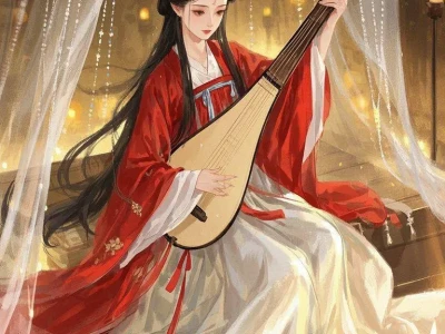 琵琶女|古风插画