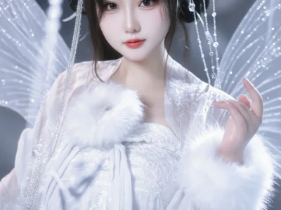 《雪狐踏月：仙袂逸影》系列写真