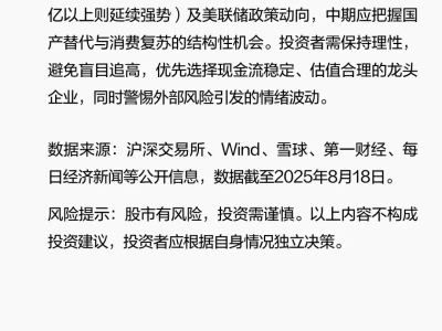 A股行情分析深度调研（2025年8月）