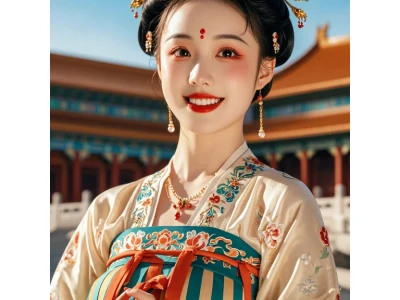 古风小公主,可可爱爱!【AI绘画】