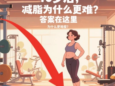 40岁后,减脂为什么更难?答案在这里