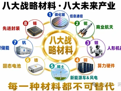 八大未来产业板块的关键战略材料深度研报:以磷化铟为首,不可替代的战略基石与产业全图谱