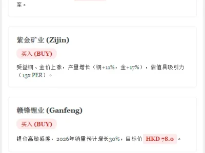 美银证券研报-深度解析2026年基础材料展望:铝领跑,黄金与铜的结构性盛宴