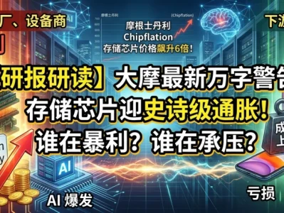 【研报研读】大摩最新万字警告:存储芯片迎史诗级通胀,谁在暴利?谁在承压?