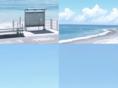 多良車站｜今日份小镰仓海边壁纸