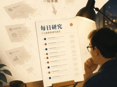 自选股不用一只只搜:每天自动出研报