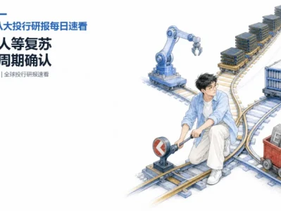 0712八大投行研报速看:机器人等复苏,内存超级周期确认,资金寻找低估值