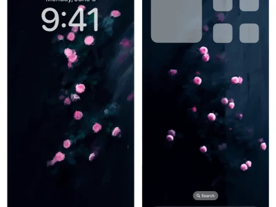 孤缝蔷薇🩷🖤|夜色油画|壁纸分享