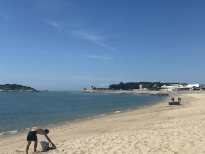 肌肉女和沙滩 晒爽了👙🏝️