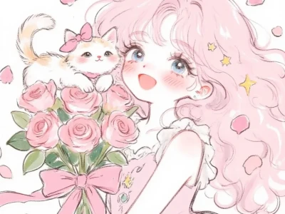 “捧花见面永远浪漫✨”🌷✨