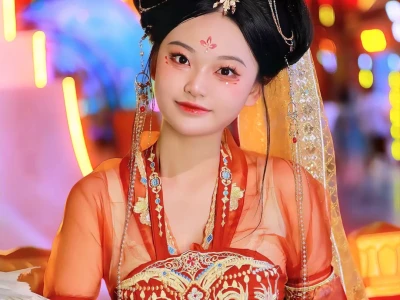 没去敦煌 在乌鲁木齐就拍了飞天神女