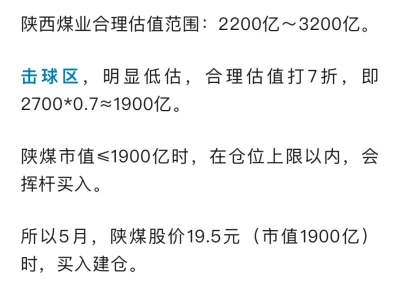 陕西煤业，持有4个月记