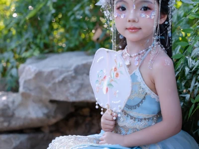 在南浔给女儿拍到了人生照片