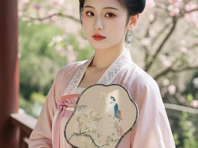 粉色系古风美人簪花🌺(16)