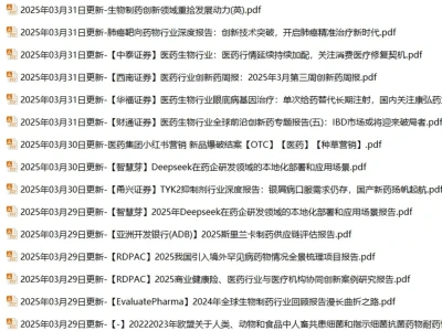 2025制药装备行业研究报告白皮书专题分