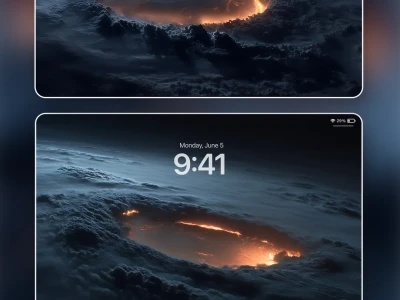 130｜地球风暴｜震撼氛围感壁纸
