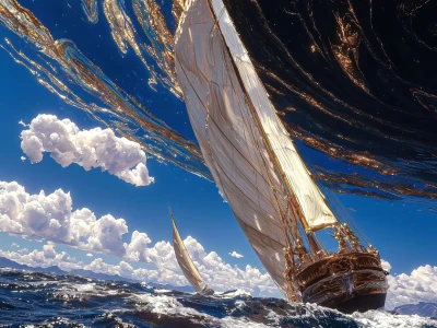 现实与科幻交织的时空之门🌊