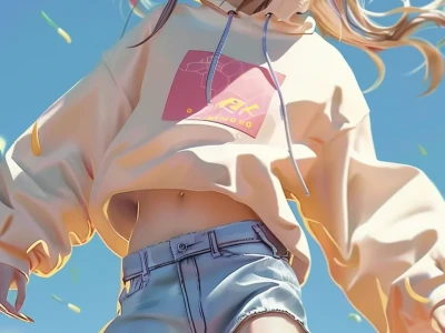 AI漫画系列｜活力少女