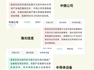 用财搭子看寒武纪