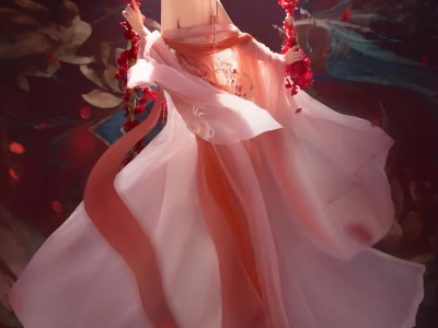 超仙气古风写真花仙子|一场秋千一场梦