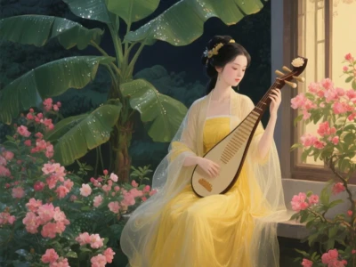这画我真的爱了~琵琶女~