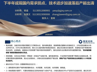 分享一份光伏行业中期研报