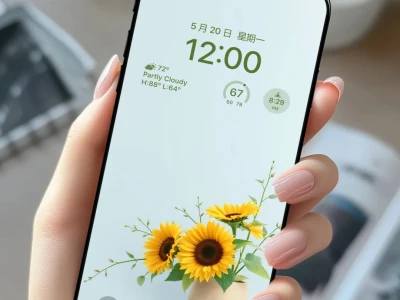 壁纸 | 今天的风是向日葵味的