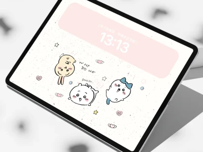 ipad壁纸｜快乐chiikawa｜63