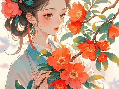 执花浅笑🌸静待时光💫
